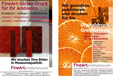 FineArt Werbung